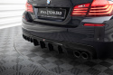 BMW 5-Serie M-Sport F10 2011-2017 (Dubbla Utblås på båda sidorna) Diffuser V.2 Maxton Design