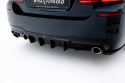 BMW 5-Serie M-Sport F10 2011-2017 (Dubbla Utblås) Diffuser V.2 Maxton Design