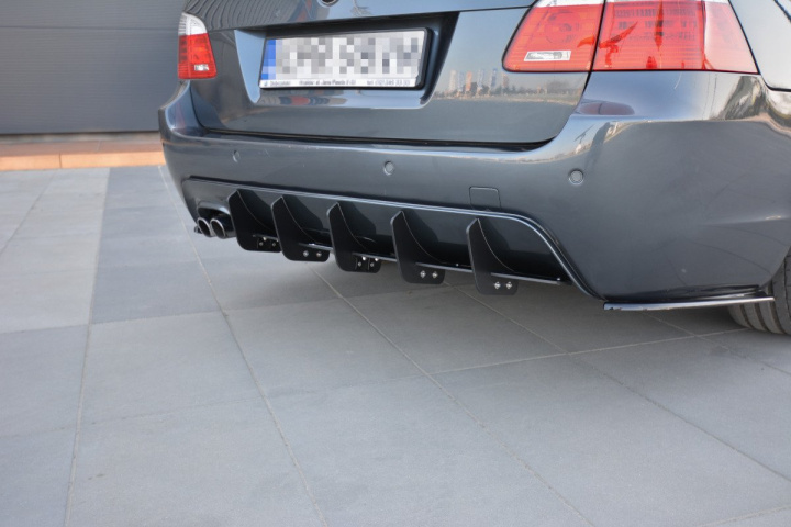 BM-5-61-MPACK-CNC-RS1A BMW BMW 5 E61 M-Pack 2003-2010 2004-2010 Diffuser V.1 Maxton Design