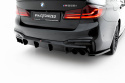 BMW M550i Sedan G30 2017-2020 Bakre Diffuser Maxton Design