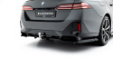 BMW 5 / i5 M-Pack Sedan / Touring G60 / G61 2023- Bakre Splitter (med Splitters) V.1 Maxton Design