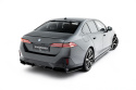 BMW 5 / i5 M-Pack Sedan / Touring G60 / G61 2023- Bakre Splitter (med Splitters) V.2 Maxton Design