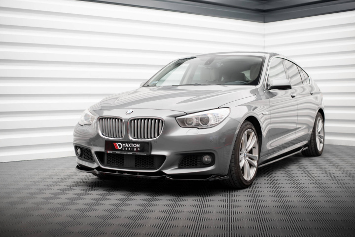 BMW 5-Serie GT M-Sport F07 2009-2013 Frontsplitter V.1 Maxton Design i gruppen Välj bilmodell / BMW / 5-serie (F07-F10-F11) 11-17 / Styling / Frontläppar hos DDESIGN Scandinavia AB (BM-5-GT-07-MPACK-FD1G)