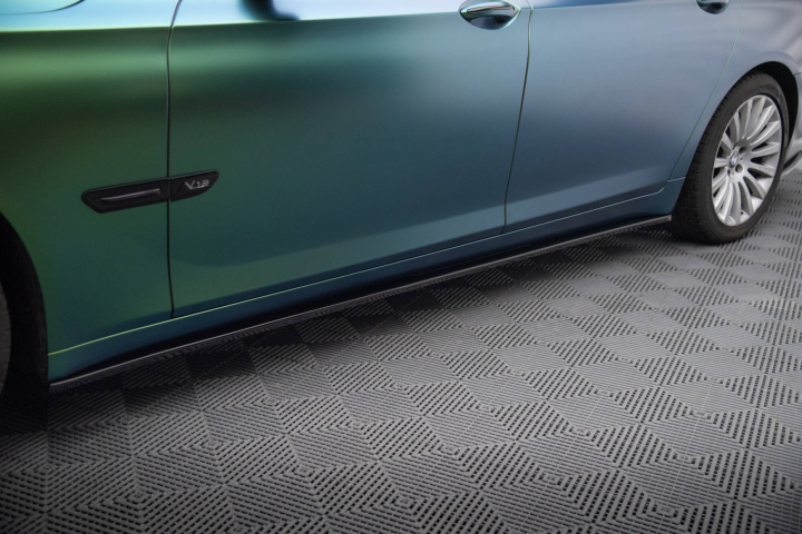 BMW 7-Serie Long F02 2008-2013 Sidoextensions V.1 Maxton Design i gruppen Välj bilmodell / BMW / 7-serie (F01-F02) 08-15 / Styling hos DDESIGN Scandinavia AB (BM-7-01-LONG-SD1G)