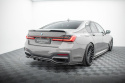 BMW 7-Serie M-Paket G11 Facelift 2019+ Bakre Splitter (Med Splitters) V.2 Maxton Design