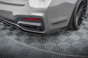 BMW 7-Serie M-Paket G11 Facelift 2019+ Bakre Splitter (Med Splitters) V.2 Maxton Design