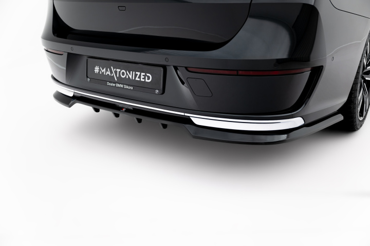 BMW 7-Serie G70 2022+ Bakre Splitter (Med Splitters) Maxton Design i gruppen Välj bilmodell / BMW / 7-Serie (G70) 22+ hos DDESIGN Scandinavia AB (BM-7-G70-RD1GRD2G)