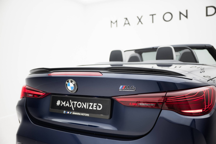 BMW M4 Cabrio G83 / 4 Cabrio G23 2020-2024 Vingextension 3D Maxton Design i gruppen Välj bilmodell / BMW / 3-serie-4-serie (G20-G26) 19+ / Styling hos DDESIGN Scandinavia AB (BM-M4-G83-CA-CAP3D1G)