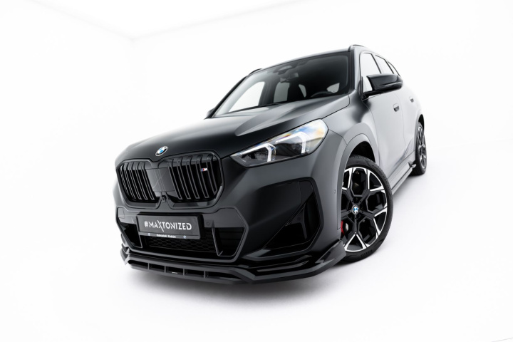 BMW X1 M35i U11 2022+ Frontläpp / Frontsplitter Maxton Design i gruppen Välj bilmodell / BMW / X1 (U11) 2022+ hos DDESIGN Scandinavia AB (BM-X1-U11-M35-FD1G-FD1RG)