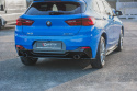 BMW X2 F39 M-Pack 2018+ Bakre Sidoextensions Maxton Design