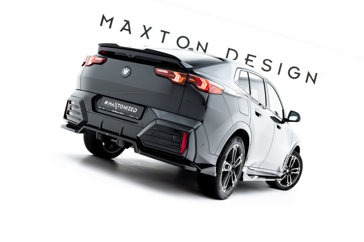 BMW X2 M-Pack / iX2 U10 2023- Bakre Splitter (med Splitters) Maxton Design i gruppen Välj bilmodell / BMW / X2 (U10) 2023+ hos DDESIGN Scandinavia AB (BM-X2-U10-MPACK-RD1G-RD2G)