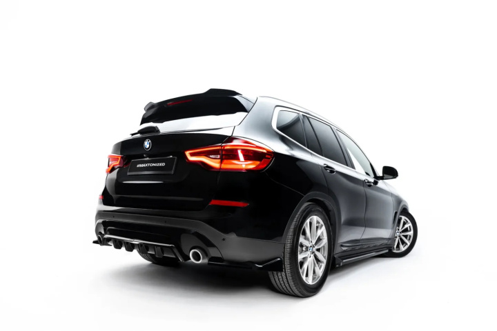 BMW X3 G01 2017-2021 Bakre Splitter (Med Splitters) V.2 Maxton Design i gruppen Välj bilmodell / BMW / X3 (G01) 18+ hos DDESIGN Scandinavia AB (BM-X3-01-RD2G-RD3G)
