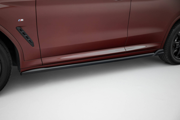 BMW iX3 M-Sport G08 Facelift 2021+ Sidoextensions Maxton Design i gruppen Välj bilmodell / BMW / X3 (G01) 18+ hos DDESIGN Scandinavia AB (BM-X3-01F-MPACK-SD2G)
