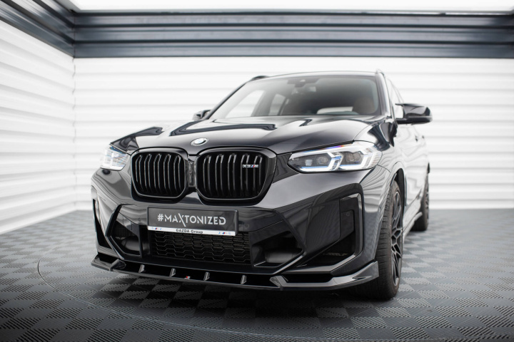 BMW X3 M F97 LCI 2021+ Frontsplitter V.1 Maxton Design i gruppen Välj bilmodell / BMW / X3 (G01) 18+ hos DDESIGN Scandinavia AB (BM-X3M-F97F-FD1G)