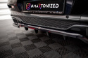 BMW X4 M-Pack G02 2018-2021 Bakre Splitter (Med Splitters) V.2 Maxton Design 