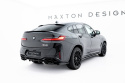 BMW X4 M-Sport G02 Facelift 2021+ Bakre Splitter (Med Splitters) V.2 Maxton Design