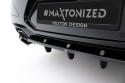BMW X4 M-Sport G02 Facelift 2021+ Bakre Splitter (Med Splitters) V.2 Maxton Design