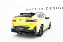 BMW X4M F98 Facelift 2021+ Bakre Splitter (Med Splitters) Maxton Design