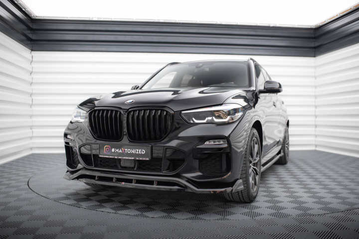 BMW X5 M-Pack G05 2018-2023 Frontläpp / Frontsplitter V.2 Maxton Design i gruppen Välj bilmodell / BMW / X5 (G05) 19+ hos DDESIGN Scandinavia AB (BM-X5-05-MPACK-FD2G-FD2RG)