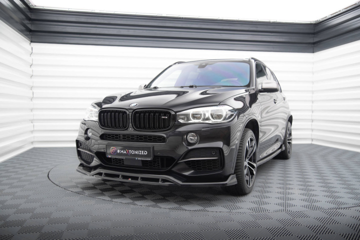 BMW X5 M-Pack F15 2013-2018 Frontläpp / Frontsplitter V.3 Maxton Design i gruppen Välj bilmodell / BMW / X5 (F15) 13-18 / Styling hos DDESIGN Scandinavia AB (BM-X5-15-M-FD3G-FD3RG)