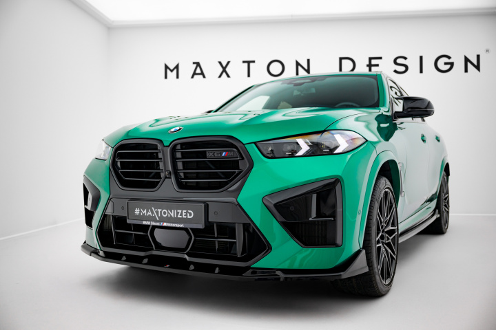 BMW X6 M F96 Facelift 2023+ Frontsplitter / Frontläpp V.2 Maxton Design i gruppen Välj bilmodell / BMW / X6 (G06) 19+ hos DDESIGN Scandinavia AB (BM-X6-F96F-M-FD2G)