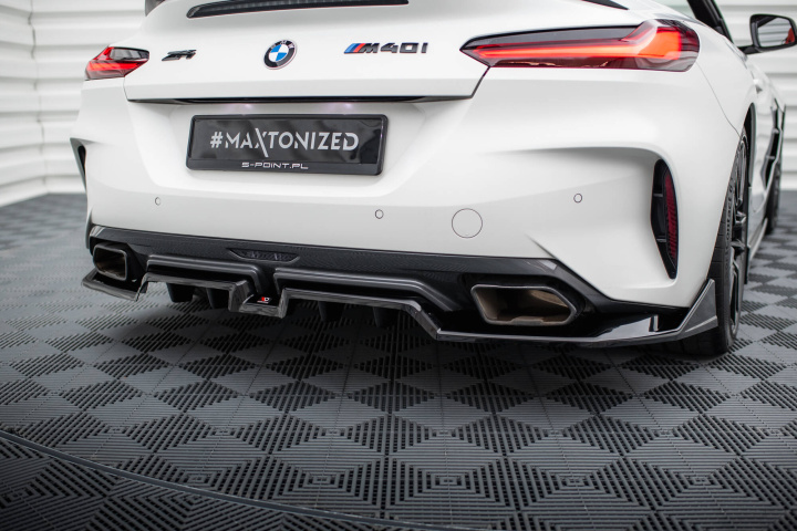 BMW Z4 M-Sport (Inkl. M40i) G29 LCI 2022+ Bakre Splitter / Diffuser med Splitters V.1 Maxton Design i gruppen Välj bilmodell / BMW / Z4 19+ (G29) hos DDESIGN Scandinavia AB (BM-Z4-29F-M-RD1G-RD2G)
