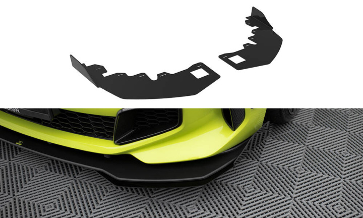 BMW 1-Serie F40 M-Sport / M135i 2019-2024 Främre Splitters Maxton Design i gruppen Välj bilmodell / BMW / 1-serie (F40) 2019+ / Styling hos DDESIGN Scandinavia AB (BM140MPACKCNC-FSF1G)