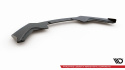 BMW 1 F20 M-Pack Facelift / M140i 2015-2019 Street Pro Frontläpp / Frontsplitter V.3 + Flaps for Svart/Röd + Blanka Flaps Maxton Design
