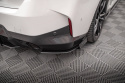 BMW 2 Coupe M-Pack G42 2021- Street Pro Bakre Sidoextensions + Flaps Svart/Röd + Blanka Flaps Maxton Design