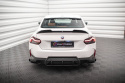 BMW 2 Coupe M-Pack G42 2021- Street Pro Bakre Sidoextensions + Flaps Svart/Röd + Blanka Flaps Maxton Design