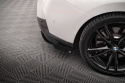 BMW 2 Coupe M-Pack G42 2021- Street Pro Bakre Sidoextensions + Flaps Svart/Röd + Blanka Flaps Maxton Design