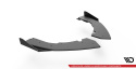 BMW M2 F87 2016-2020 Street Pro Bakre Sidoextensions + Flaps Svart/Röd + Blanka Flaps Maxton Design