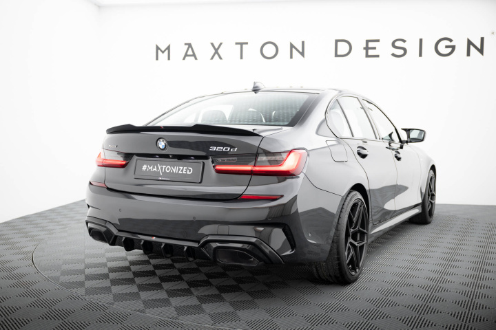 BMW M340i G20 / G21 (Fits car with towbar) 2018-2022 Bakre Diffuser Maxton Design i gruppen Välj bilmodell / BMW / 3-serie-4-serie (G20-G26) 19+ / Styling hos DDESIGN Scandinavia AB (BM321MPACKRS1RS2RGOOOORS1)