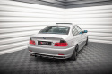 BMW 3 Coupe E46 1998-2005 Street Pro Bakre Diffuser Röd Maxton Design