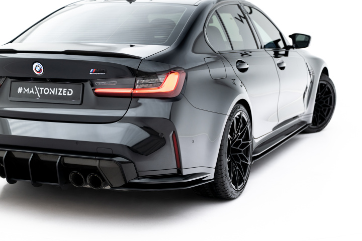 BMW M3 Sedan / Touring G80 / G81 2021- Street Pro Bakre Sidoextensions V.3 Maxton Design i gruppen Välj bilmodell / BMW / M3 3-serie (G80-G81) 2021+ hos DDESIGN Scandinavia AB (BM380MCNC-RSD1B)