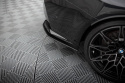 BMW M3 Sedan / Touring G80 / G81 2021- Street Pro Bakre Sidoextensions V.2 Svart/Röd Maxton Design