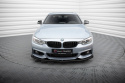 BMW 4-Serie Coupe / Gran Coupe / Cabrio M-Sport F32 / F36 / F33 2013-2020 Främre Splitters Maxton Design