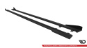 BMW 4 Coupe / Gran Coupe / Cabrio M-Pack F32 / F36 / F33 2014-2021 Street Pro Sidoextensions + Flaps Svart/Röd + Blanka Flaps Maxton Design