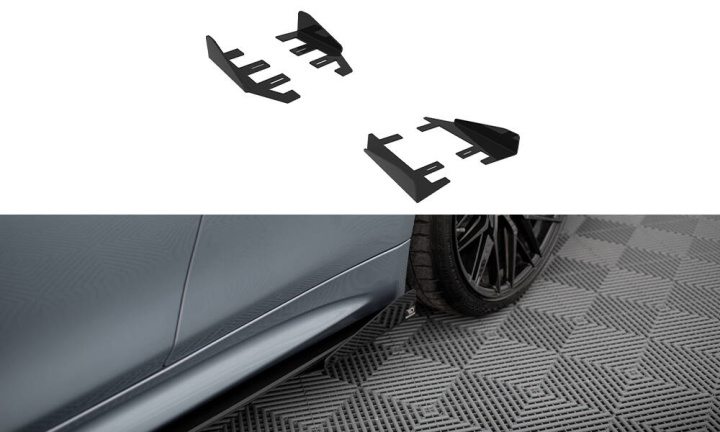BMW 4-Serie Coupe / Gran Coupe / Cabrio M-Sport F32 / F36 / F33 2013-2020 Sidosplitters Maxton Design i gruppen Välj bilmodell / BMW / 3-serie-4-serie (F30-F36) 11-19 / Styling hos DDESIGN Scandinavia AB (BM4F32MPACKCNC-SF1G)