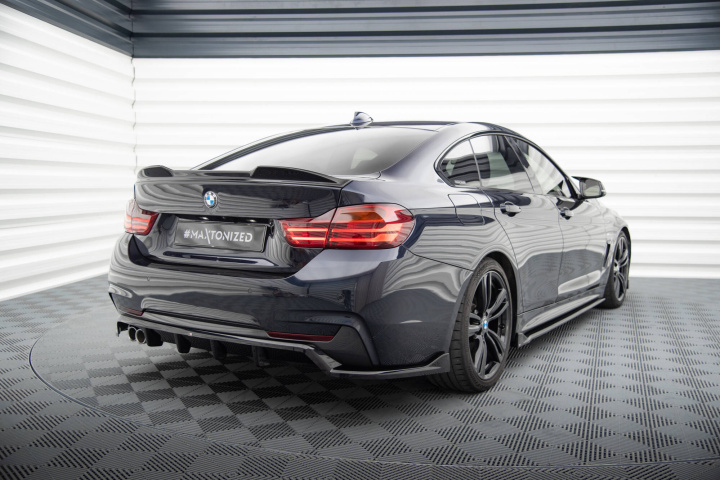 BMW 4 Gran Coupe M-Pack F36 2014-2017 Bakre Splitter / Diffuser Maxton Design i gruppen Välj bilmodell / BMW / 3-serie-4-serie (F30-F36) 11-19 / Styling / Diffuser hos DDESIGN Scandinavia AB (BM4F36GCMPACKRD1GRD2G)