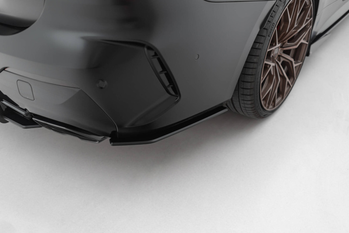 BMW M440i G22 / G23 / G22 Facelift / G23 Facelift 2020-2024 Street Pro Bakre Sidoextensions Maxton Design i gruppen Välj bilmodell / BMW / 3-serie-4-serie (G20-G26) 19+ / Styling hos DDESIGN Scandinavia AB (BM4G22MPACKCNC-RSD2B)