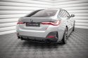 BMW 4 Gran Coupe M-Pack G26 2021- Street Pro Bakre Diffuser Svart/Röd Maxton Design