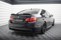 BMW 5-Serie M-Sport F10 2011-2017 Bakre Splitter / Diffuser med Splitters V.2 Maxton Design