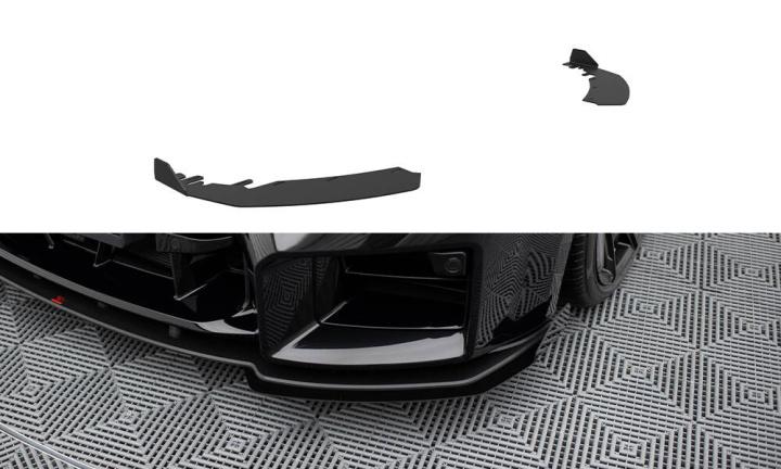 BMW M2 G87 2023+ Främre Splitters Maxton Design i gruppen Välj bilmodell / BMW / M2 2-Serie (G87) 2023+ hos DDESIGN Scandinavia AB (BMM2G87CNC-FSF1G)