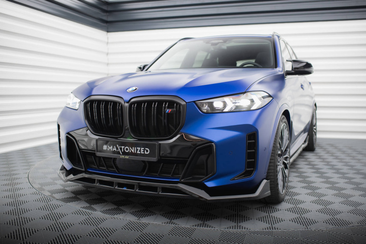 BMW X5 M-Sport G05 LCI 2023+ Frontläpp / Frontsplitter V.2 Maxton Design i gruppen Välj bilmodell / BMW / X5 (G05) 19+ hos DDESIGN Scandinavia AB (BMX505FMPACKFD2GFD2RG)