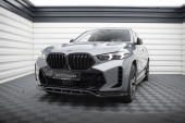 BMW X6 M-Sport G06 LCI 2023+ Frontläpp / Frontsplitter V.1 Maxton Design