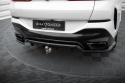 BMW X6 M-Sport G06 LCI 2023+ Bakre Splitter / Diffuser med Splitters V.1 Maxton Design