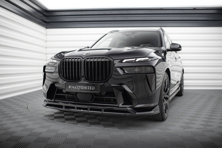 BMW X7 M-Pack G07 Facelift 2022+ Frontläpp / Frontsplitter Maxton Design i gruppen Välj bilmodell / BMW / X7 (G07) 18+ hos DDESIGN Scandinavia AB (BMX707FMPACKFD1GFD1RG)