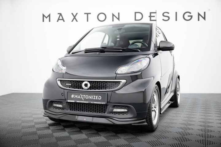 Brabus Smart Fortwo C451 Facelift 2012-2014 Frontsplitter / Frontläpp Maxton Design i gruppen Välj bilmodell / Smart Fortwo Forfour Roadster Formore hos DDESIGN Scandinavia AB (BR-SM-FT-451-FD1G)