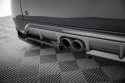 Brabus Smart Fortwo C451 Facelift 2012-2014 Bakre Splitter (Med Splitters) Maxton Design
